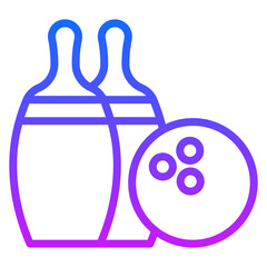 Bowling Vector Icons
