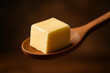 Butter on a spoon