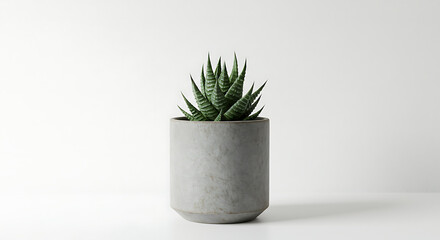 Minimalist Succulent, White Background Succulent, Realistic Succulent Plant, Clean Succulent Photography, Succulent in Ceramic Pot, Succulent Close-Up, Modern Succulent Decor, Elegant Plant Image, Sto