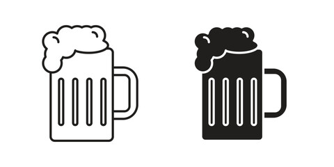 Beer icon vector design, perfect for website ui designs