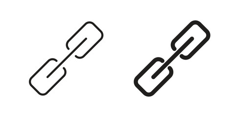 Link icon vector design, perfect for website ui designs