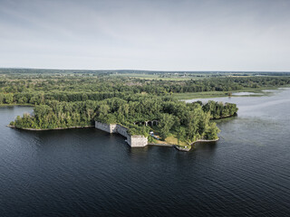 Fort Montgomery can be seen along the shores of Lake Champlain, Rouses Point.
