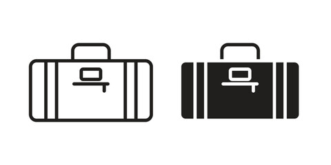Sports bag icon vector design, perfect for website ui designs