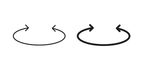 Two side icon vector design, perfect for website ui designs