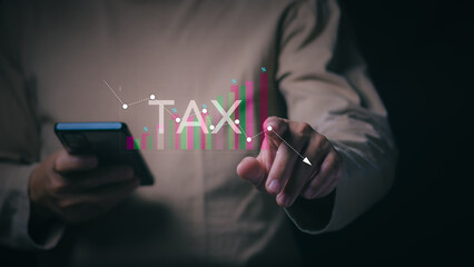 The growth of residential taxes or taxes on real estate investments indicates a significant increase in demand for housing, houses, condos, land, and stable investments.