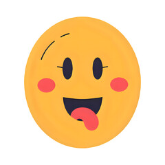Fototapeta premium Smiling Emoji PNG