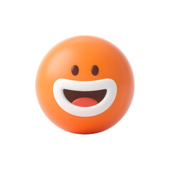 Fototapeta premium Smiling Emoji PNG