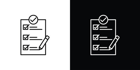 Requirements icon illustration symbol or logo collection.