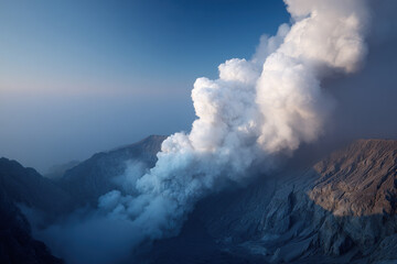 Obraz premium explore breathtaking beauty and majestic power of worlds top volcanoes showcasing their unique landscapes rich