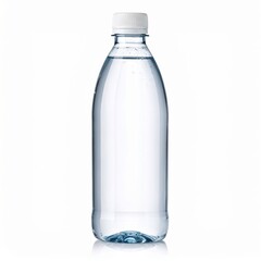 Naklejka premium Isolated Bottle of Water: Refreshing Hydration and Clean, Pure Drinking Water.