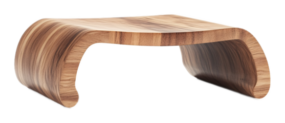 Laptop Stand for Ergonomic Workspace Setup - Isolated on White Background