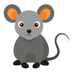 cartoon mouse with a cheese