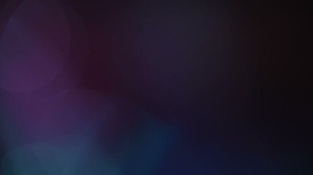 Abstract Colorful Bokeh Lights Background with Moving Soft Focus Blurs and Gentle Flares