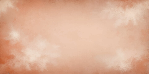 Aged brown parchment with a grunge y vintage texture and antique surface pattern