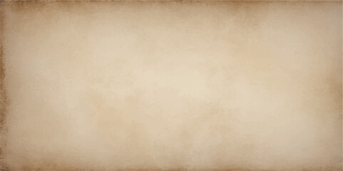 Old vintage brown grunge paper texture background with stained aged parchment surface