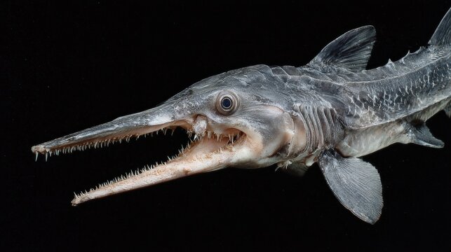 Deep sea fish close-up