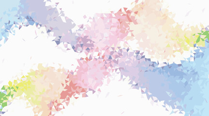 Geometric Pastel Splatter Background abstract