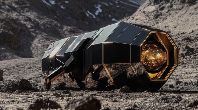 Crowdfunded space telescope controlled by global contributors, orbital render Keywords Crowdfunded space telescope, global contributors, orbital render  orbital render
