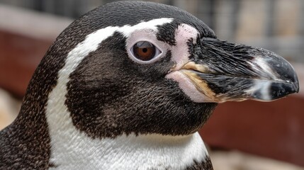 Close-up of a penguin's head (1)