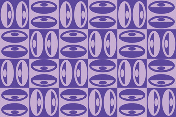 Circle Shapes and Designs Purple Colors Geometric Pattern Abstract Background Geometric Background