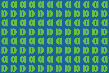 Circle Shapes and Designs Green Colors Geometric Pattern Abstract Background Geometric Background