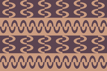 Circle Shapes and Designs Brown Colors Geometric Pattern Abstract Background Geometric Background