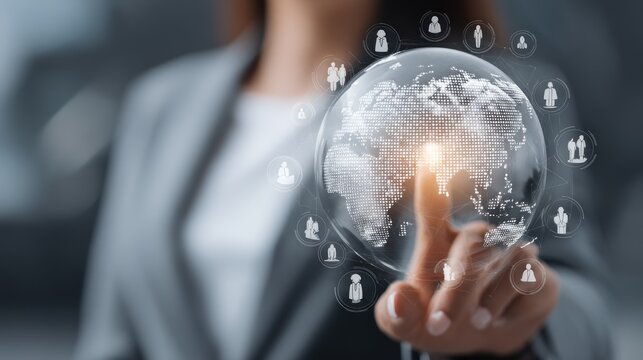 Global connections hologram interaction