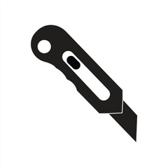 Multipurpose knife icon in outline style, Editable stroke. Vector illustration