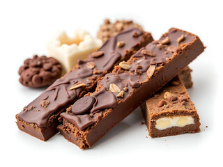 Assortment of Chocolate Candy Bars and Treats, Providing Delicious and Indulgent Snacking for Sweet Tooth Cravings