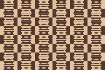 Circle Shapes and Designs Brown Colors Geometric Pattern Abstract Background Geometric Background