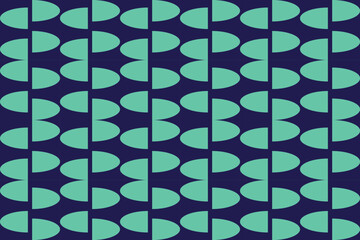 Circle Shapes and Designs Green Colors Geometric Pattern Abstract Background Geometric Background