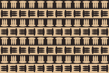 Circle Shapes and Designs Brown Colors Geometric Pattern Abstract Background Geometric Background