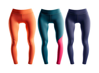 Leggings for Activewear and Fashion - Isolated on White Background