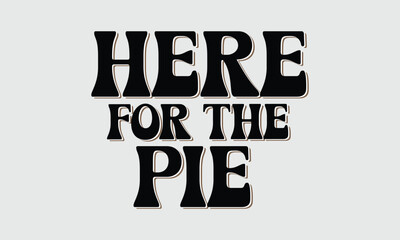 here for the pie retro 70s design