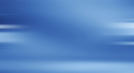 Abstract Blue Gradient Background with Smooth Blurred Texture for Design and Technology Use