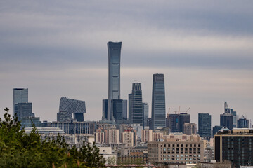 City scape of Beijing, China.