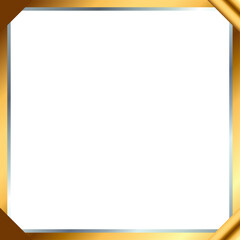 golden frame for any text