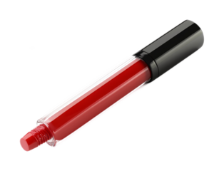 Lip Gloss Tube for Lip Care and Shine - Isolated on White Background