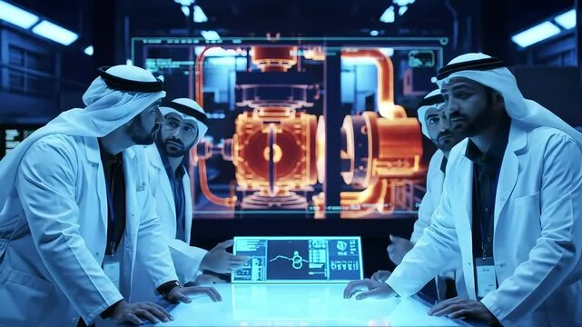 Arab Scientists Collaborating on Advanced Technology