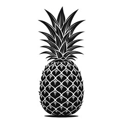 Obraz premium pineapple vector illustration