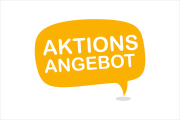 Six promotional labels in German language : Promotional price, top offer, top action, new now, offer offer and save now