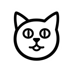 Fototapeta premium creepy cat face