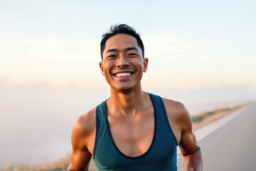 Fototapeta premium athletic person