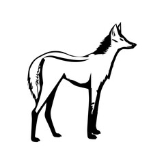 vectors animal wolf symbol design