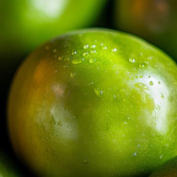 generate a closeup of a greengage with natural lighting and trending seo optimized
