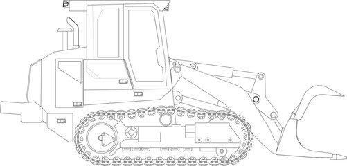 Forestry bulldozers are designed and built to handle harsh working environments and heavy-duty tasks such as road construction and stump removal required in logging operations.