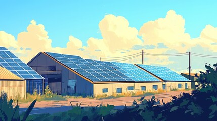 Rural Solar Power: Sustainable Energy in the Countryside