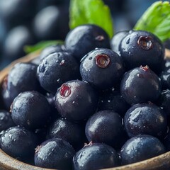 generate a closeup of an olallieberry with natural lighting and trending seo optimized