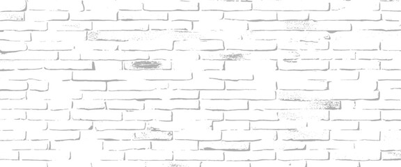 Vector old vintage bricks of urban buildings walls
