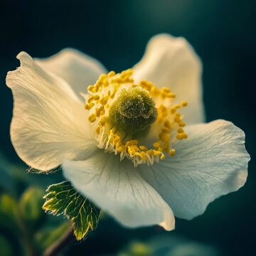 generate a closeup of a thimbleberry with natural lighting and trending seo optimized